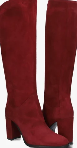 LINA LOCCHI rode hoge laarzen ar 140 rood Online