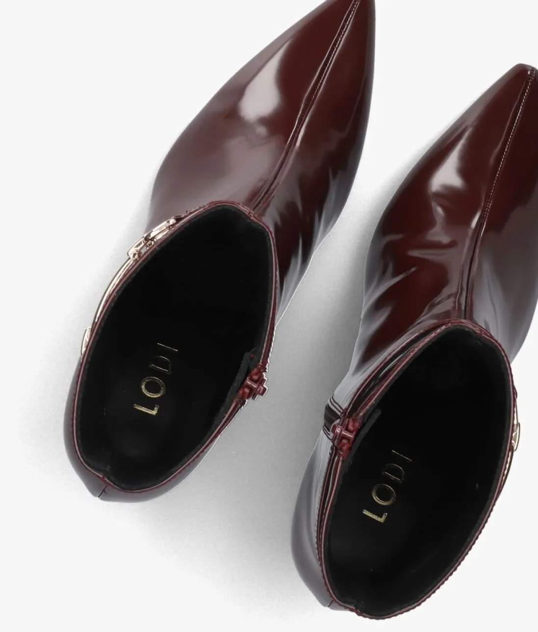 LODI rode enkellaarsjes gominola rood Hot