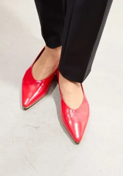 ÁNGEL ALARCÓN rode ángel alarcón ballerina's 24502 rood Hot