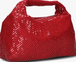 NÚNOO rode núnoo schoudertas dandy metal rood Best