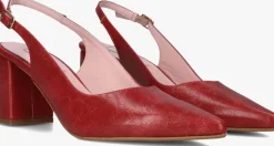 NOTRE-V rode slingbacks 2315c rood Hot
