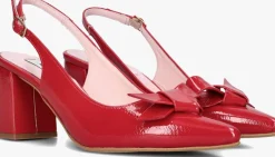 NOTRE-V rode slingbacks 2621cl rood Best