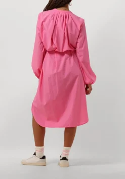 PENN & INK rode midi jurk dress midi rood Online