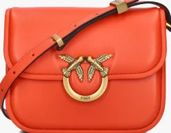 PINKO rode schoudertas love box bag rood Clearance