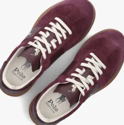 POLO RALPH LAUREN rode lage sneakers hrt aera pp sneakers low top lace d rood Discount
