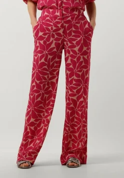 SPOOQ THE LABEL rode lange broeken celia pants rood