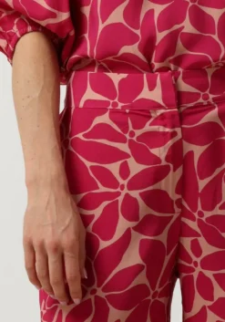 SPOOQ THE LABEL rode lange broeken celia pants rood