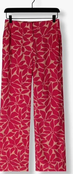 SPOOQ THE LABEL rode lange broeken celia pants rood