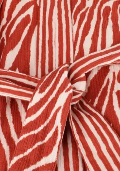 STELLA FOREST rode midi jurk e24ro053 rood Hot