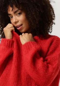 SUMMUM rode trui sweater alpaca blend knit rood Hot