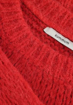 SUMMUM rode trui sweater alpaca blend knit rood Hot