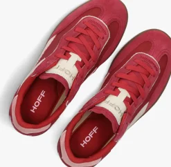 THE HOFF BRAND rode lage sneakers alley rood Sale
