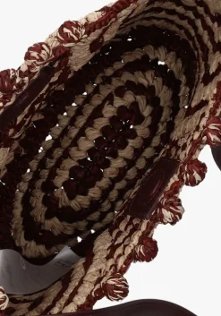 VANESSA BRUNO rode handtas panier pm rood Online