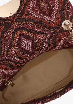 VANESSA BRUNO rode schoudertas moon moyen rood Best