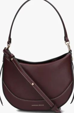 VANESSA BRUNO rode schoudertas mini daily bag rood New