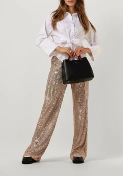 CO'COUTURE roségouden pantalon sage sequin pant rosegoud Best