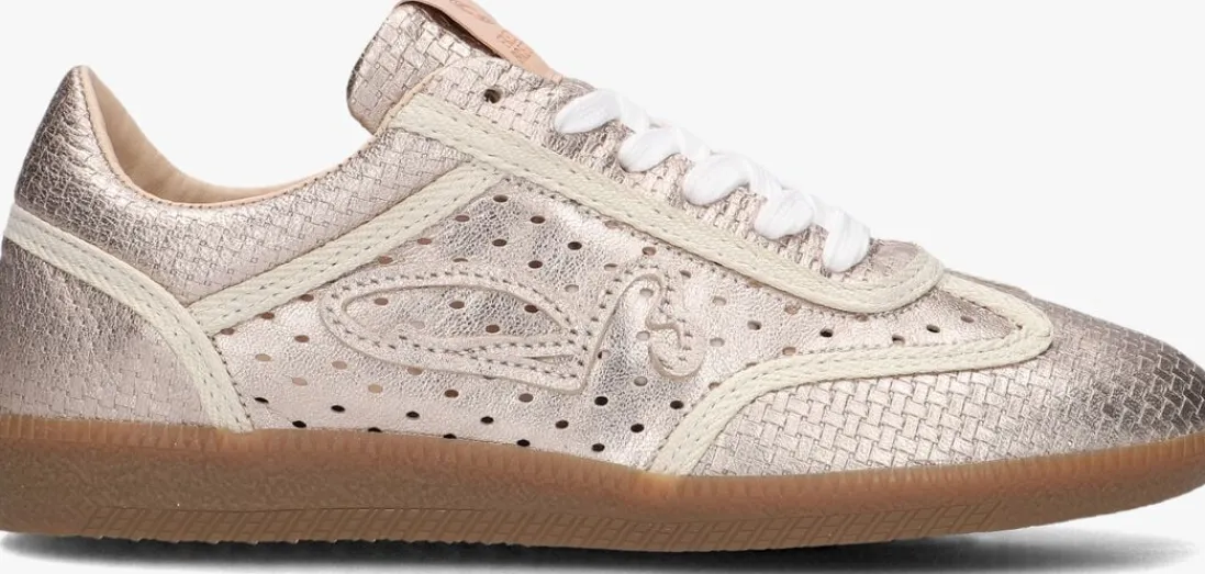 FRED DE LA BRETONIERE roségouden lage sneakers pearl raffi rosegoud Outlet