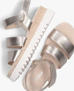 GABOR roségouden sandalen 660 1 rosegoud Hot