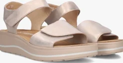 HARTJES roségouden platte sandalen woogie rosegoud Online