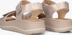 HARTJES roségouden platte sandalen woogie rosegoud Online