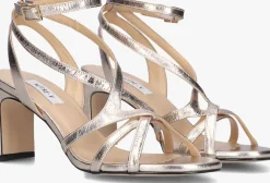 NOTRE-V roségouden sandalen met hak 42527 rosegoud Sale