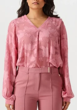 AAIKO blouses alana chiffon flower pes 509 roze Discount