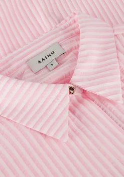 AAIKO blouses elda stripe co 516 roze New