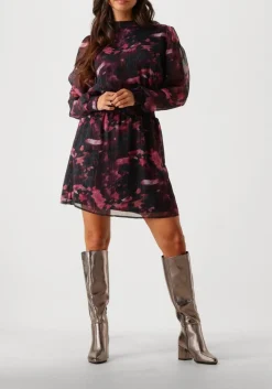 AAIKO mini jurk gabry winter bloom roze