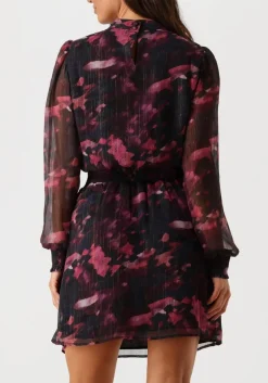 AAIKO mini jurk gabry winter bloom roze