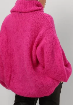 AMERICAN DREAMS coltrui pepper roll neck alpaca pullover roze