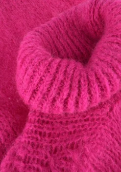 AMERICAN DREAMS coltrui pepper roll neck alpaca pullover roze