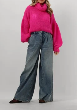 AMERICAN DREAMS coltrui pepper roll neck cropped roze Outlet