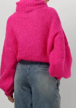 AMERICAN DREAMS coltrui pepper roll neck cropped roze Outlet