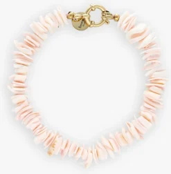 BONNIE STUDIOS armbanden pink shell bracelet roze New