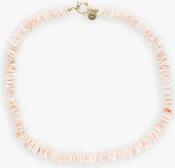 BONNIE STUDIOS kettingen pink shell necklace roze
