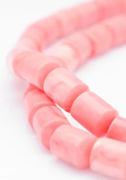 BONNIE STUDIOS sieraad phil long pink necklace roze