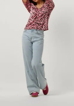 CO'COUTURE blouses flashy heart drape blouse roze Discount