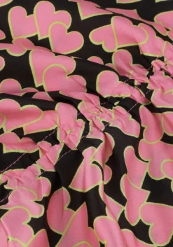 CO'COUTURE blouses flashy heart drape blouse roze Discount