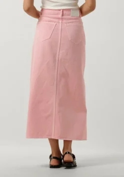 CO'COUTURE midirok vika dye slit skirt roze