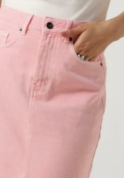 CO'COUTURE midirok vika dye slit skirt roze