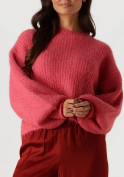 CO'COUTURE truien/vesten coralee crop knit roze Hot