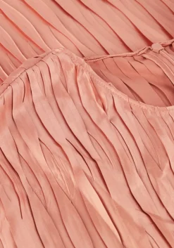 DANTE6 midi jurk lexis plisse maxi dress roze New