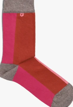 FLORIS VAN BOMMEL sokken sokki roze Hot