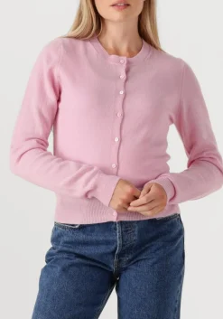 HERSKIND vest roselle knit cardigan roze Best