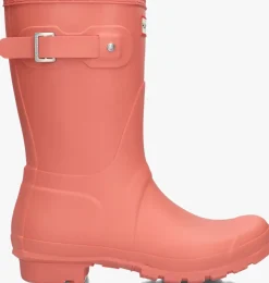 HUNTER regenlaarzen womens original short roze Discount