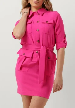 JANICE mini jurk chicago roze New