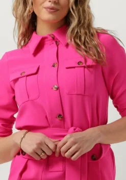 JANICE mini jurk chicago roze New