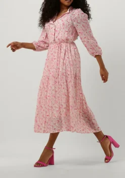 LEVETE ROOM midi jurk anja 1 roze Best