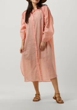 MES DEMOISELLES midi jurk shirt diane roze Online