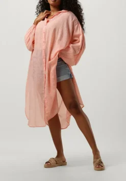 MES DEMOISELLES midi jurk shirt diane roze Online